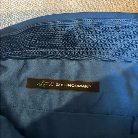 Greg Norman Collection Teal Shorts - Picture 4 of 5